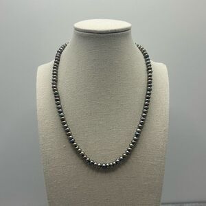 NWOT Natural Pearl Chromatic Blue Purple 18 inches Pearl Necklace Women’s Jewelr